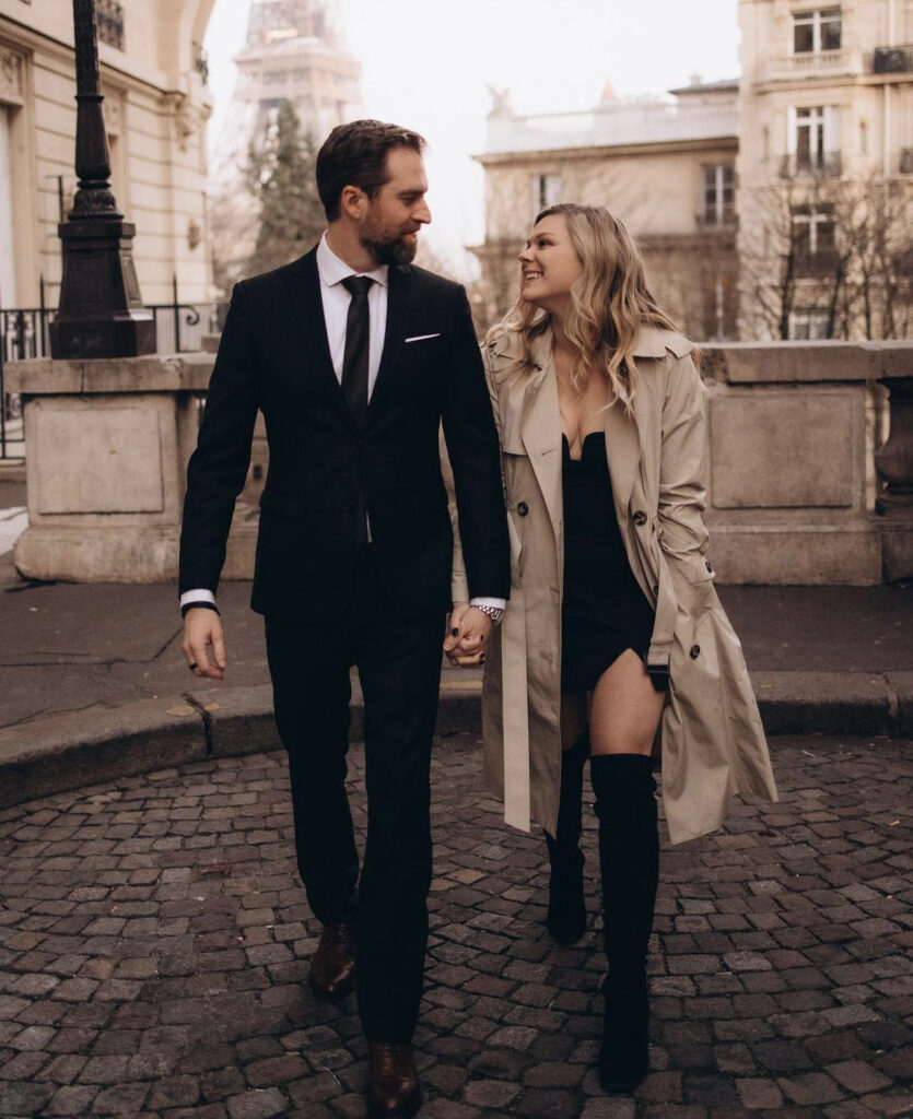 Wonderful Couple photoshoot in Paris