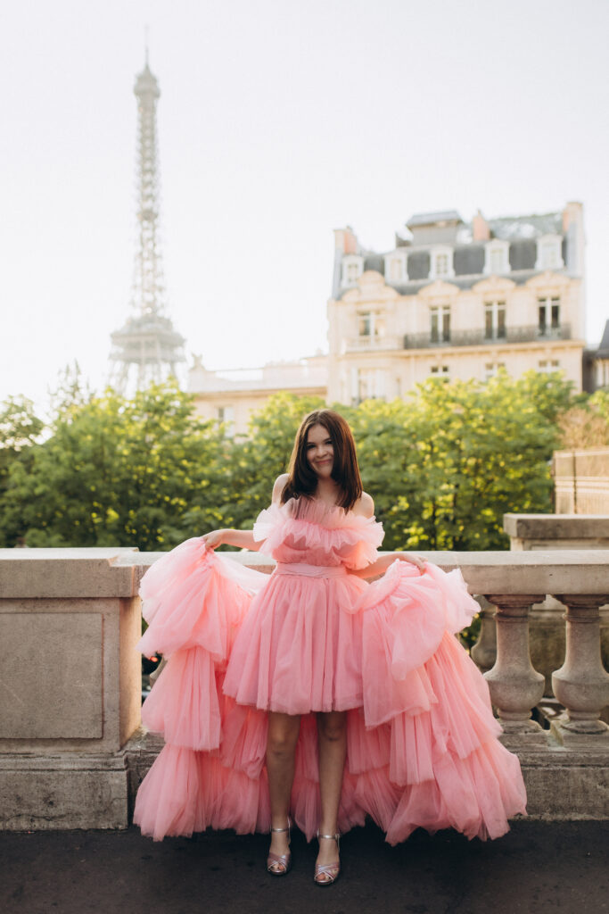 Memorable moments at Eiffel Tower quinceanera