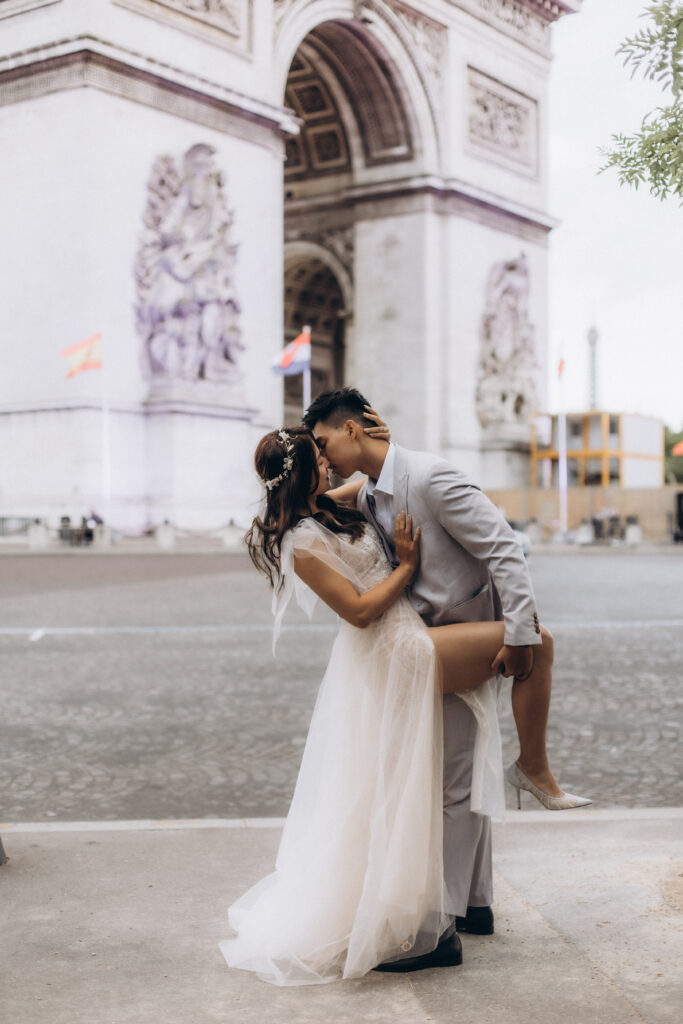 Choose wedding photographer in Paris