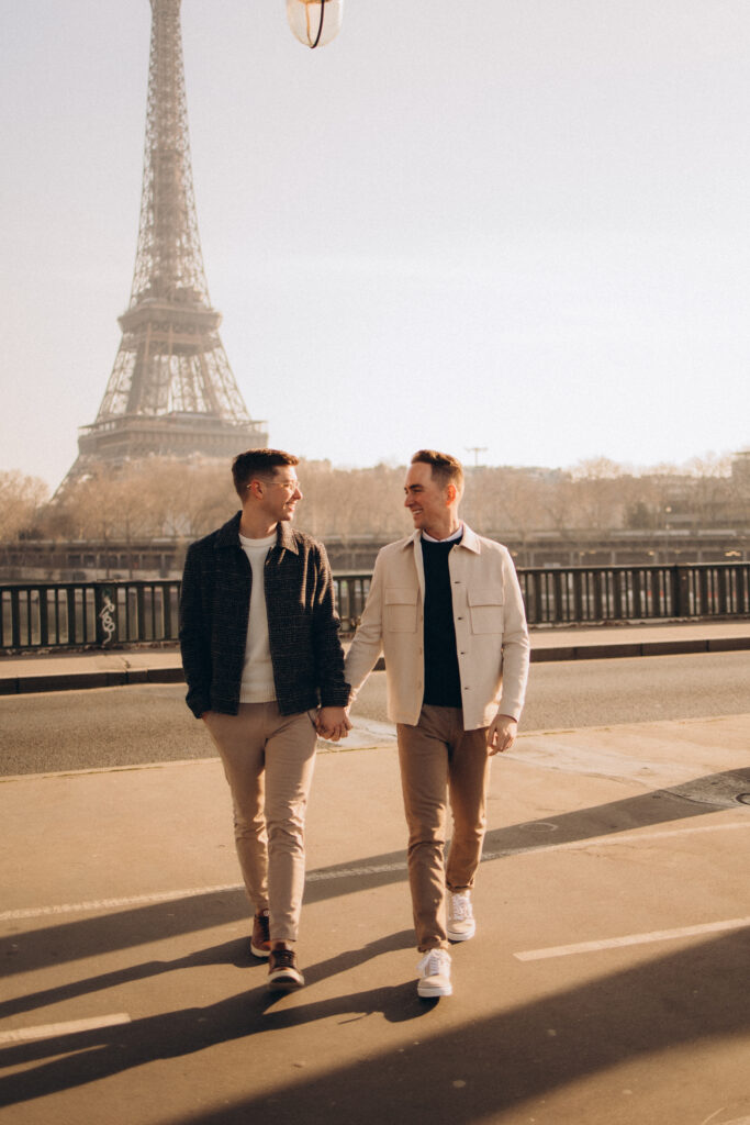 Same-sex Photoshooting in Paris
