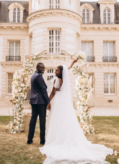 Outdoor Wedding Photoshoot in Paris