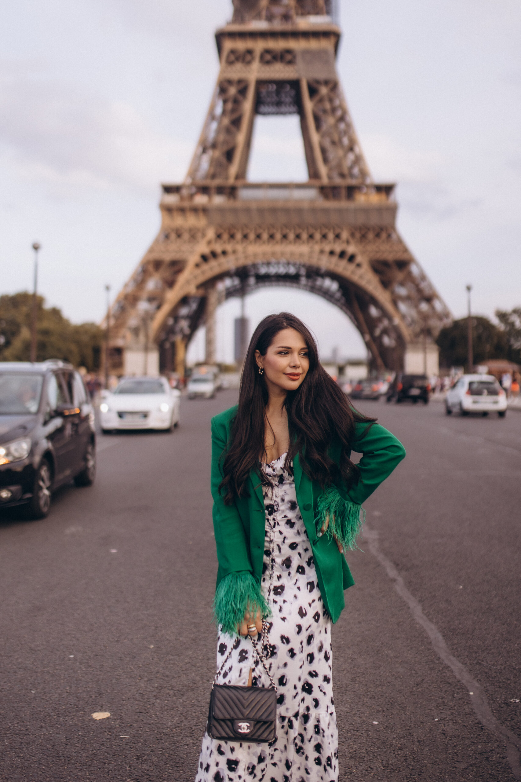 Portrait Photoshoot on a Paris Bridge by Julia Litvin